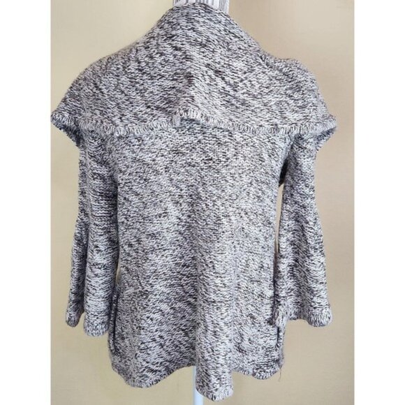 Vertigo Paris Mohair Wool Blend Coat Cardigan Size M Brown Gold Specks - Picture 6 of 14